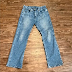 levi’s 527 blue bootcut jeans
